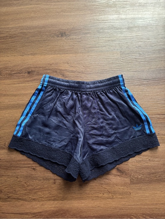 adidas Pants - Adidas x ASOS lace trim shorts